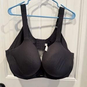 Cacique Lightly Lined Balconette Bra in Black